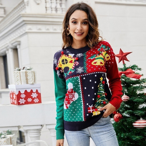 Suéter Navideño De Navidad Ugly Sweater Christmas