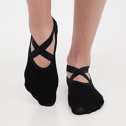 Flowmove Calcetines De Bailarina Antideslizantes Para Mujer