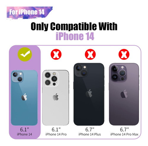 Funda De Batería Sitong Para iPhone 14 5000 Mah Negra
