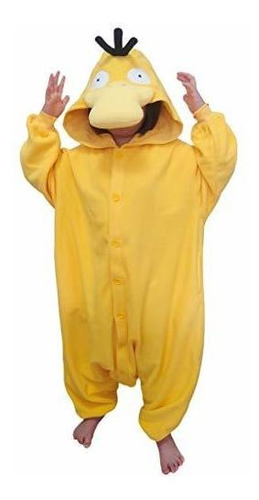 Sazac Kigurumi - Pokemon - Psyduck - Mono Mono Disfraz De Ha