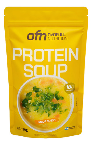 Sopa Proteica Con Proteína De Huevo Saborizada Ovofull Queso