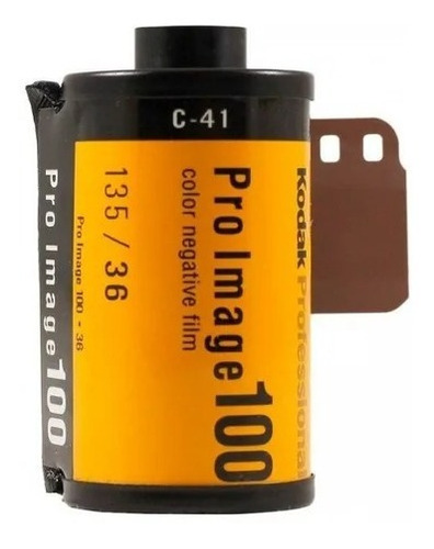 1 Filme Fotográfico 35mm Kodak 36 Poses Asa100 Pro Imagem