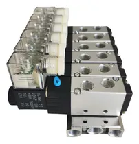 Comprar Bloco Manifold Pneumático Cu002F 6 Válvulas 5u002F2 Vias Rosca 1u002F4