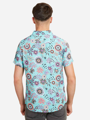 Camisa Mc 5c911 Juvenil Hombre Multicolor Maui And Sons
