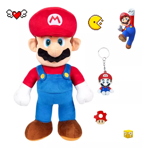 PELUCHE MARIO BROS CON TRAJE TANOOKI