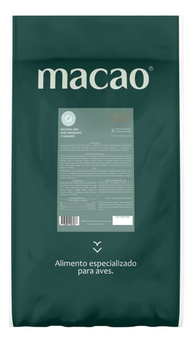 Natural Mix Aves Medianas Y Grandes (loros Y Guacamayas 12k)