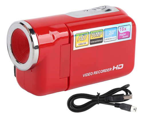 Videocámara Digital Antivibración De 2 Pulgadas En Color