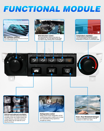 For 1998-2004 Honda Odyssey A/c Calentador Módulo De Control