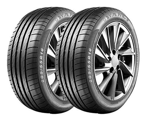 Kit 2 Pneus Wanli Aro 17 205/55r17 Sa-302 95w