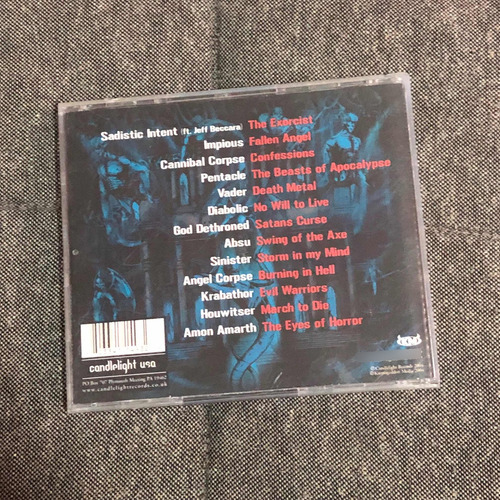 Cd Seven Gates Of Horror - Tribute To Possessed / Importado (Usado)