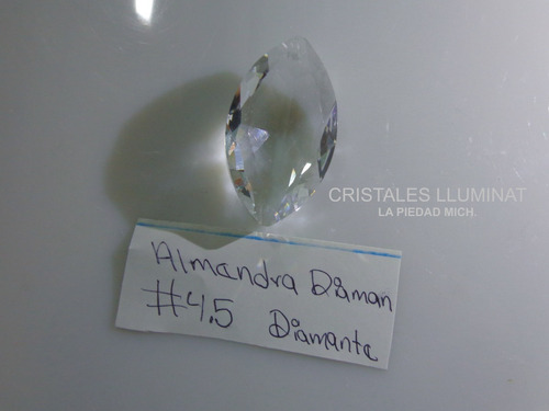 200 Almendras Diamante Cristal Cortado Candil Cortina 50%off
