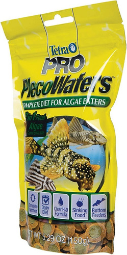 Tetra Pro Plecowafers 150gr Alimento Vegetal Peces Fondo