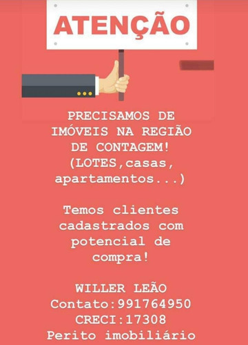 Terreno / Área Para Comprar No Colonial Em Contagem/mg - Ws34