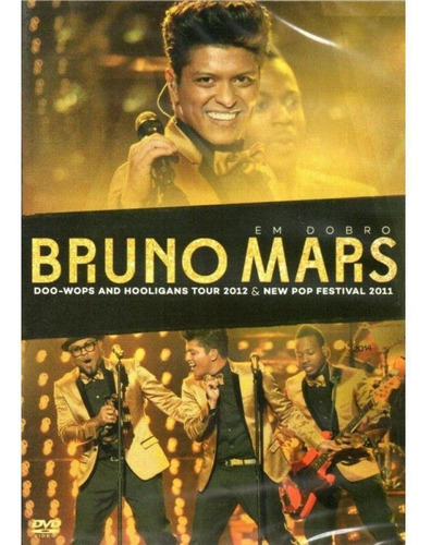 DVD con doble sellado de Bruno Mars