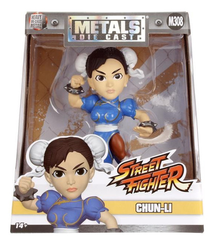 Metals Die Cast Chun-li Street Fighter