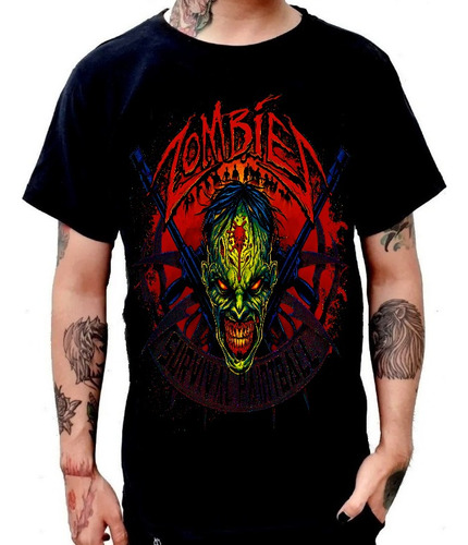 Playera Zombie Terror Aeshtetic 