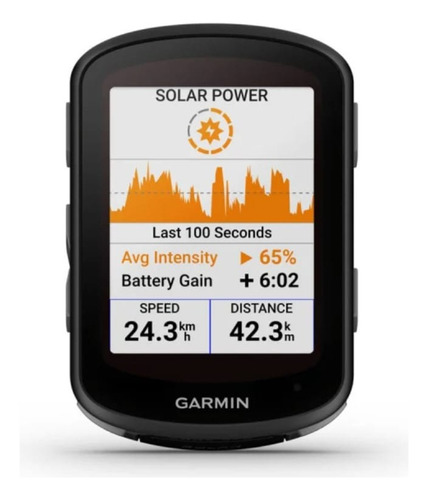 Garmin Edge 540 Solar + 1 Ano Cor Preto