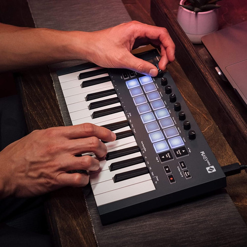 Novation Flkey Mini - Controlador De Teclado Midi Portátil