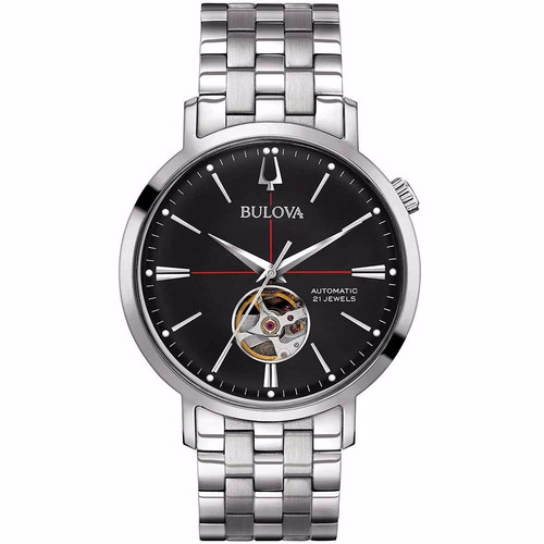 Reloj Bulova 96a199 Automatic Classic Open Heart E-watch