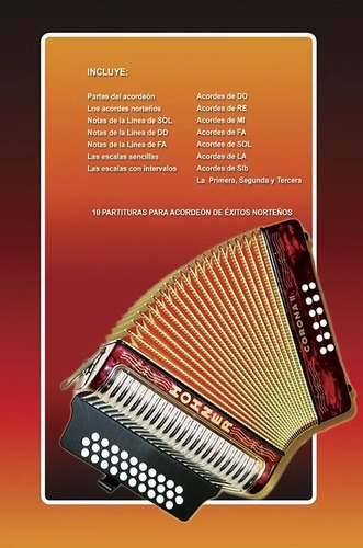 Metodo Acordeon Botones Sol Facil Vol.1 Metodo Y Cancionero | MercadoLibre