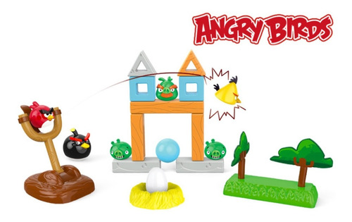 Juego Colección Para Niños Personajes Angry Birds Log-on