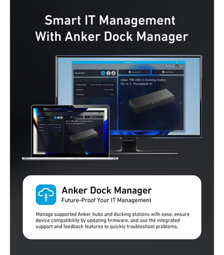 Estação De Ancoragem Thunderbolt Anker 778 12 Em 1 40 Gbps 1