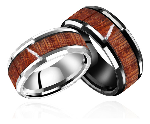 Conjuntos De Alianzas De Boda De Amor Real For Hombre,