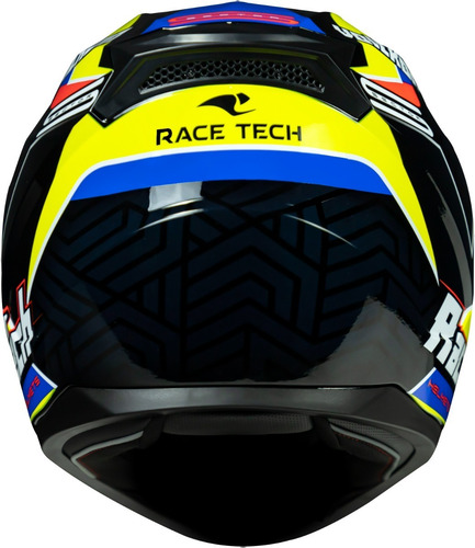 Capacete Race Tech Sector Voltkon Amarelo