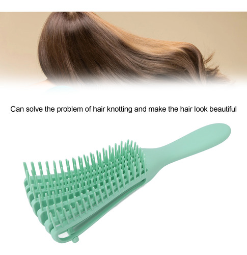 Cepillo Desenredante Para Cabello Natural, Práctico, Seguro
