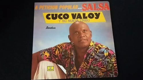 Cuco Valoy A Peticion Popular Lp Vinilo Salsa