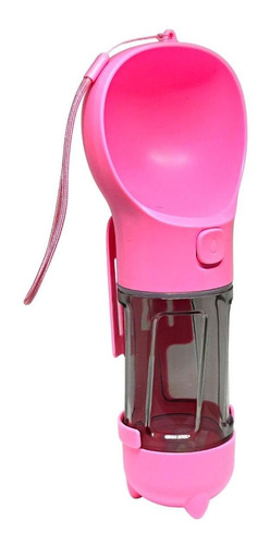 Cantil Multiuso Pet Dispenser De Água 3 Em 1 Rosa - Tep Tep