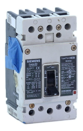 Siemens Ite Disyuntor Hebb Amperio V