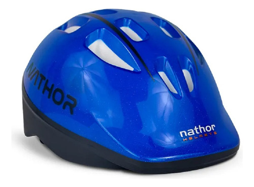 Capacete Infantíl Nathor - Azul Escuro 50 A 56 Cm