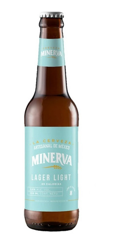 Cerveza Minerva  Lager Light Bt 355