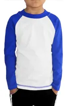 Comprar Playera Manga Ranglan Manga Larga Para Niño K023