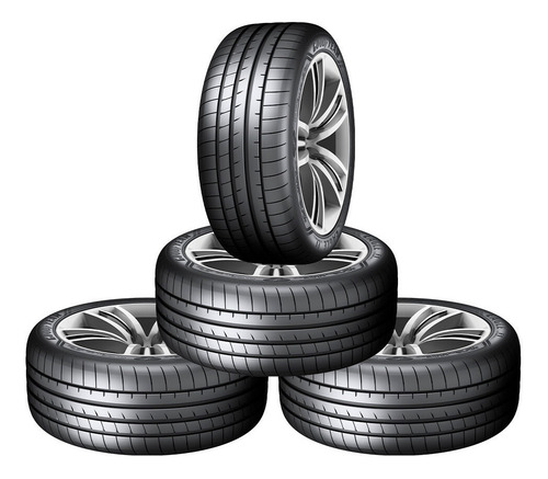 4 Llantas Eagle F1 Asymmetric 3 Suv Goodyear 255/45r19 100