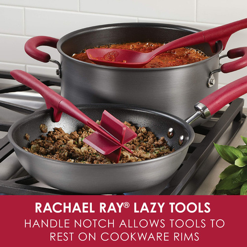 Set De Utensilios De Cocina 3 Piezas Rojo Crush Chop Flexi T