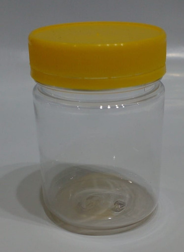 Potes Tapa Rosca Plasticos Miel - 1/2 Kg - (x 12 Unidades)