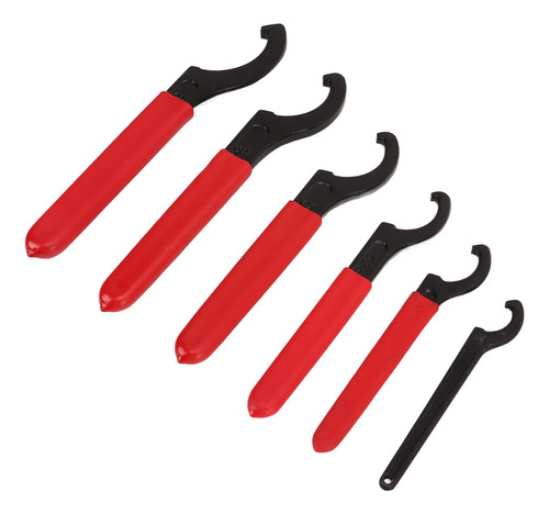 Llave Enrollable, 6 Unidades, Llave De Ajuste En Forma De C