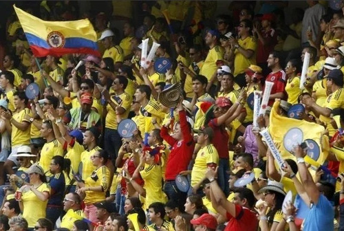 Imagen 2 de 2 de Sombrero Selección Colombia Fútbol Equipos Gorro Rusia