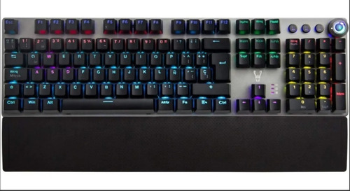 Teclado Usb Pc Mecanico Led Rgb Gamer Switch Retroiluminado