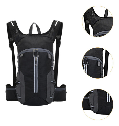 Mochila De Hidratación Con De Agua Incorporado Para Negro