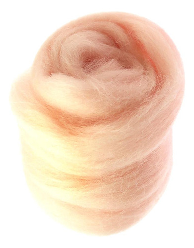 3 X 2x10g Lana Top Roving Fieltro Lana Fieltro 3 Piezas