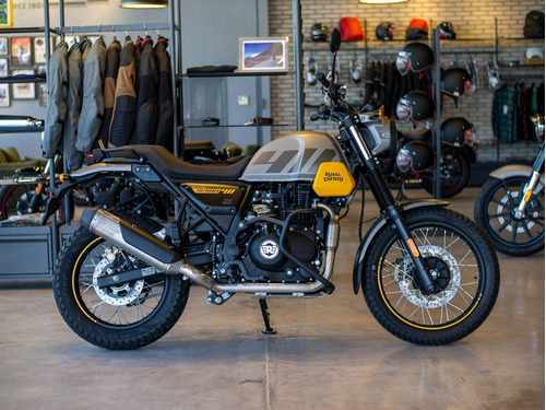 Imagen 11 de 25 de Royal Enfield Scram 411 Graphite Yellow Reserva La Tuya Ya!