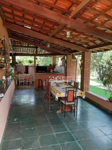 Chácara Com 2 Dormitórios À Venda, 3030 M² Por R$ 955.000,00 - Mirante Jaguari - Cosmópolis/sp - Ch0054