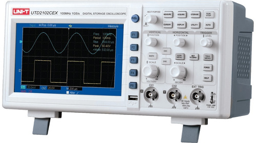Osciloscopio 2 Ch 70 Mhz 1gs/s Color Modelo: Utd2072cex