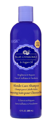 Imagen 9 de 9 de Pack Hask Shampoo+ Aco Blue Chamomile + Aco Profundo Argan