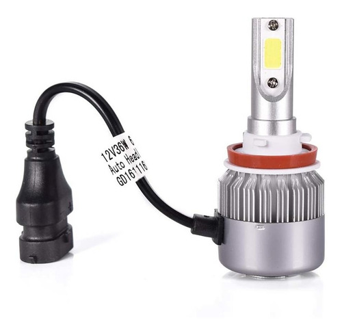 Foco Hyper Led Base H16 12/24 Volts 36 W, 3800 Lum, 6000 K