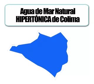 Agua De Mar Natural Hipertonica De Colima. 6lts Enviogratis