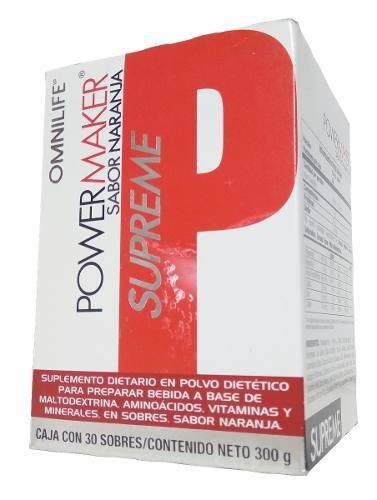 Suplemento en polvo adelgazante Omnilife Power Maker Supreme Power Maker Supreme